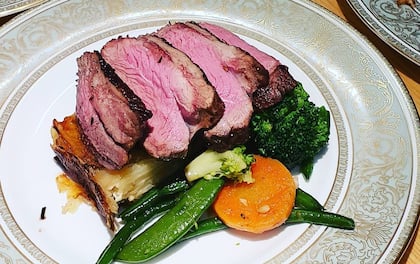 3-Course Meal with Roast Welsh Lamb Rump