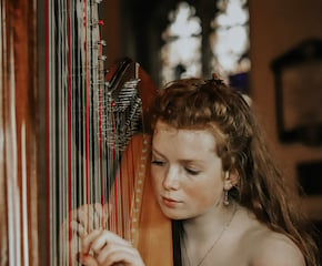 Exceptional Harpist Isabel with Rich, Magical Sound