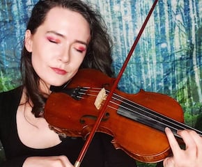 Solo Violinist Magdalena Helen Performing Classical & Pop Music
