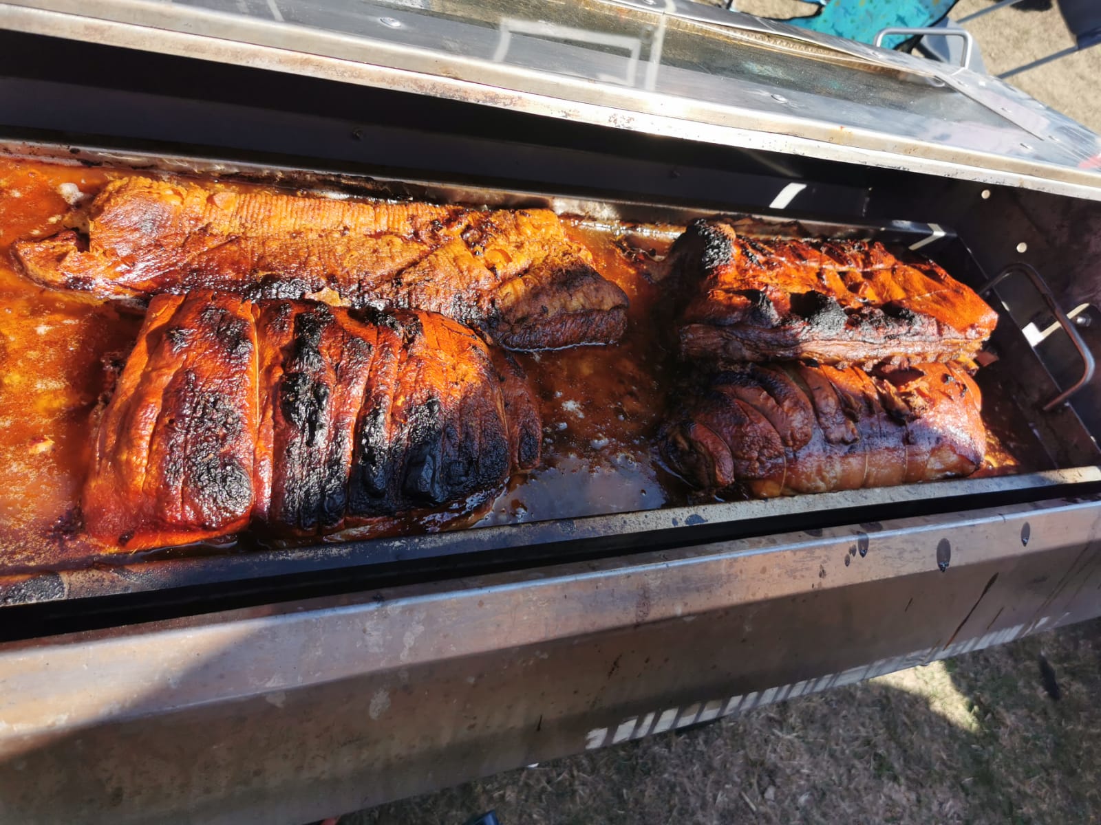 Slow Cooked Hog Roast Sourced from Local Farms