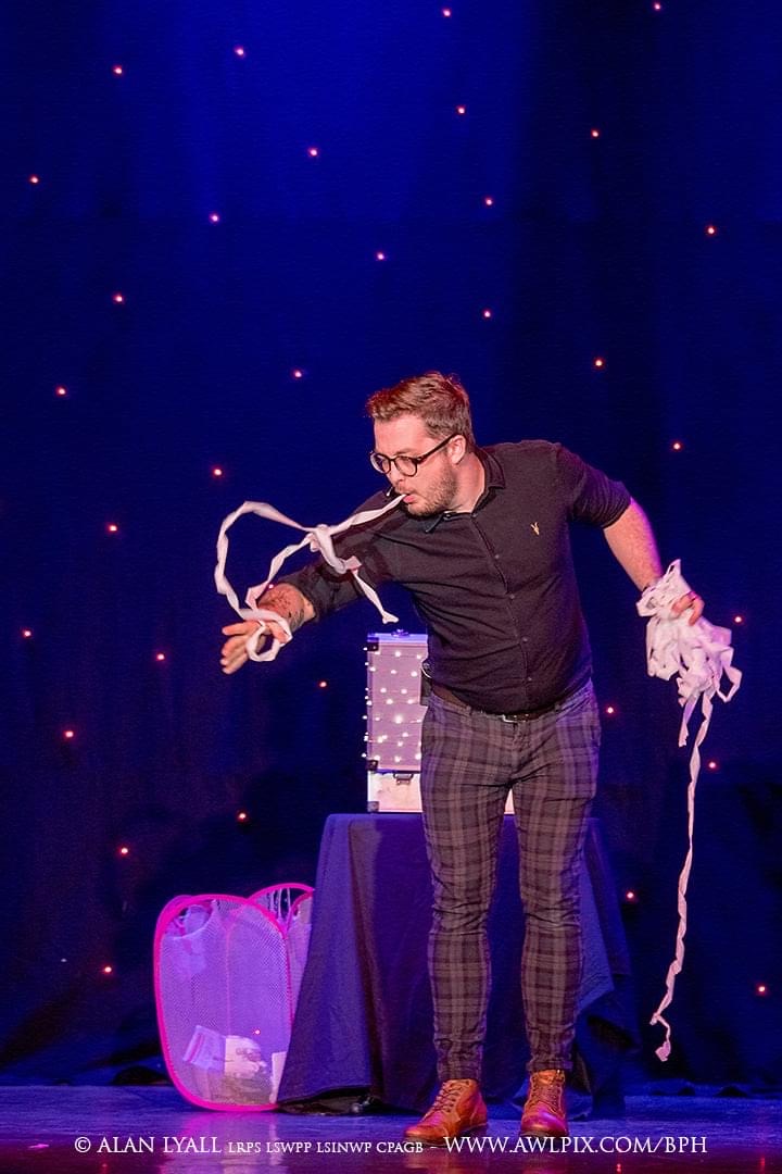 Joshua Takes To The Stage with This Comedy Magic Show