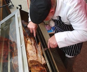 Locally Reared Sussex Pork Hog Roast