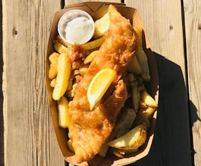 Fish and Chips with a modern twist