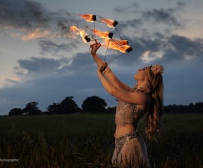 Amaze Your Guests with Freestyle Fire Performances