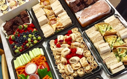 Freshly Prepared Buffets Providing a Colourful Display
