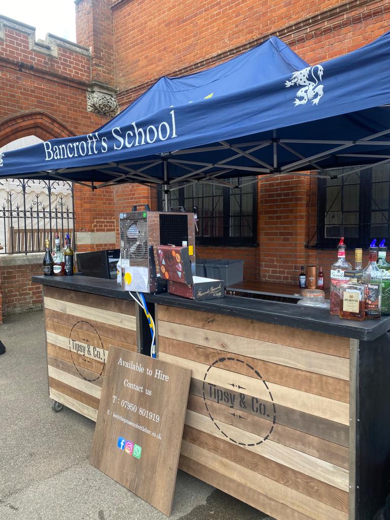 Versatile Wooden Pop-Up Bar For Every Occasion