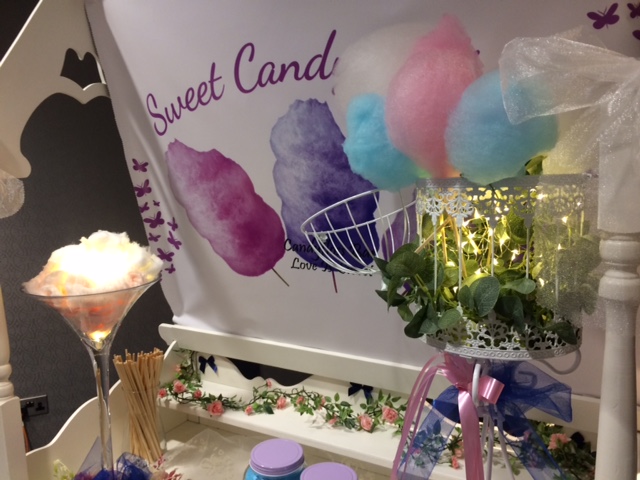 Fabulous Bespoke Displays Candyfloss Experience