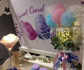 Fabulous Bespoke Displays Candyfloss Experience