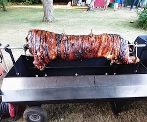 Whole Berkshire Pig Slowly Roasted to Perfection