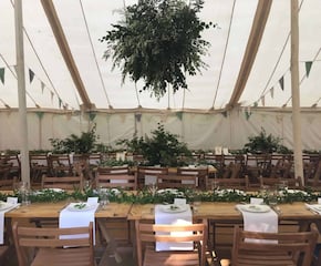 Stunning Traditional 9 x 18 Meter Marquee