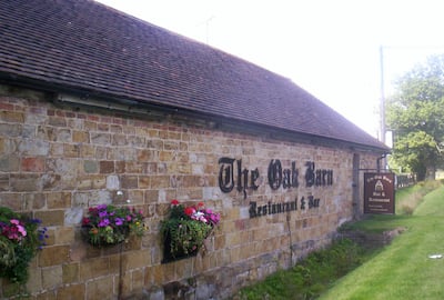 Oak Barn Restaurant for hire