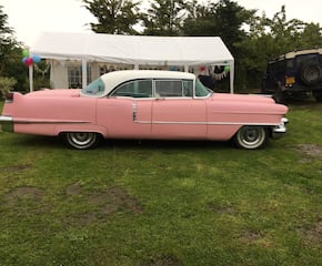 have the Elvis 1956 Pink Cadillac at your party