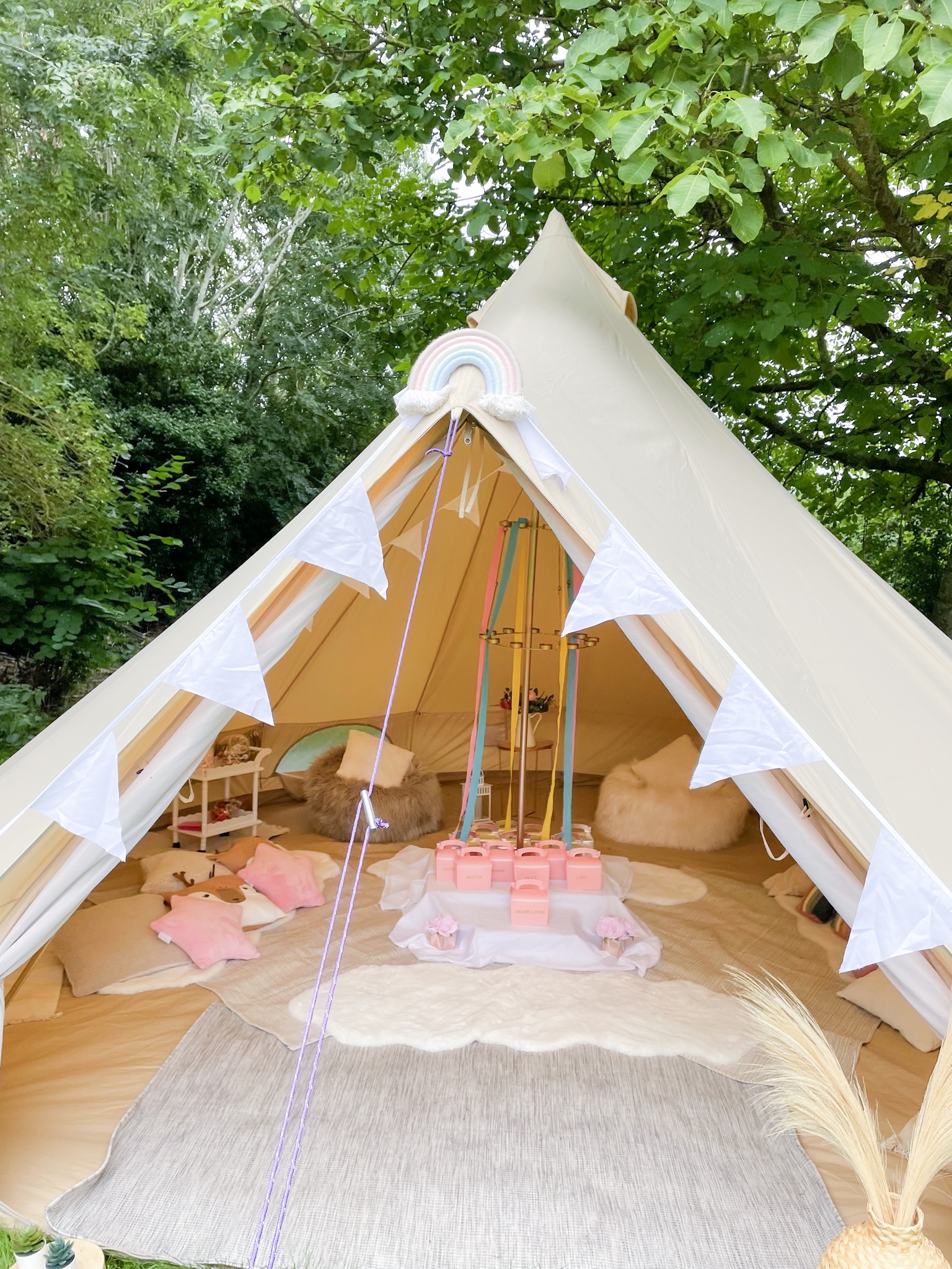 Luxury Bell Tent Play