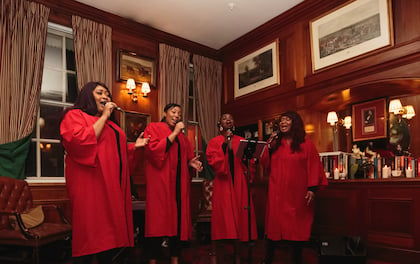 'Rose Gold Entertainment' Group Performing Modern Music In Gospel Style