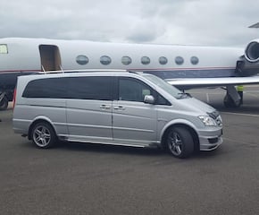 Comfortable Ride in Mercedes V Class Minibus