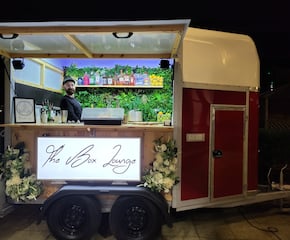 Beautifully Converted Horsebox Bar Serving Beer & Cocktails