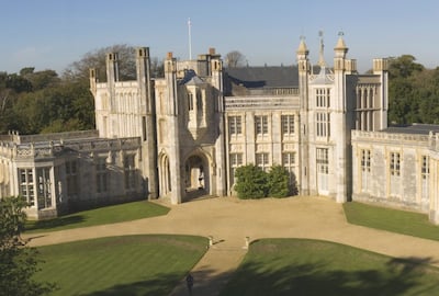 Highcliffe Castle for hire