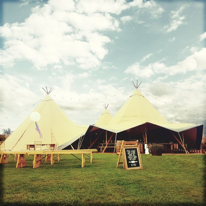 Magical Tipi Hire For 150 Guests