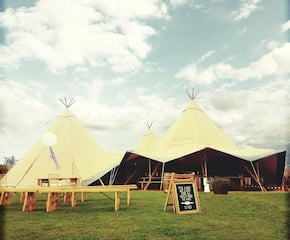 Magical Tipi Hire For 150 Guests