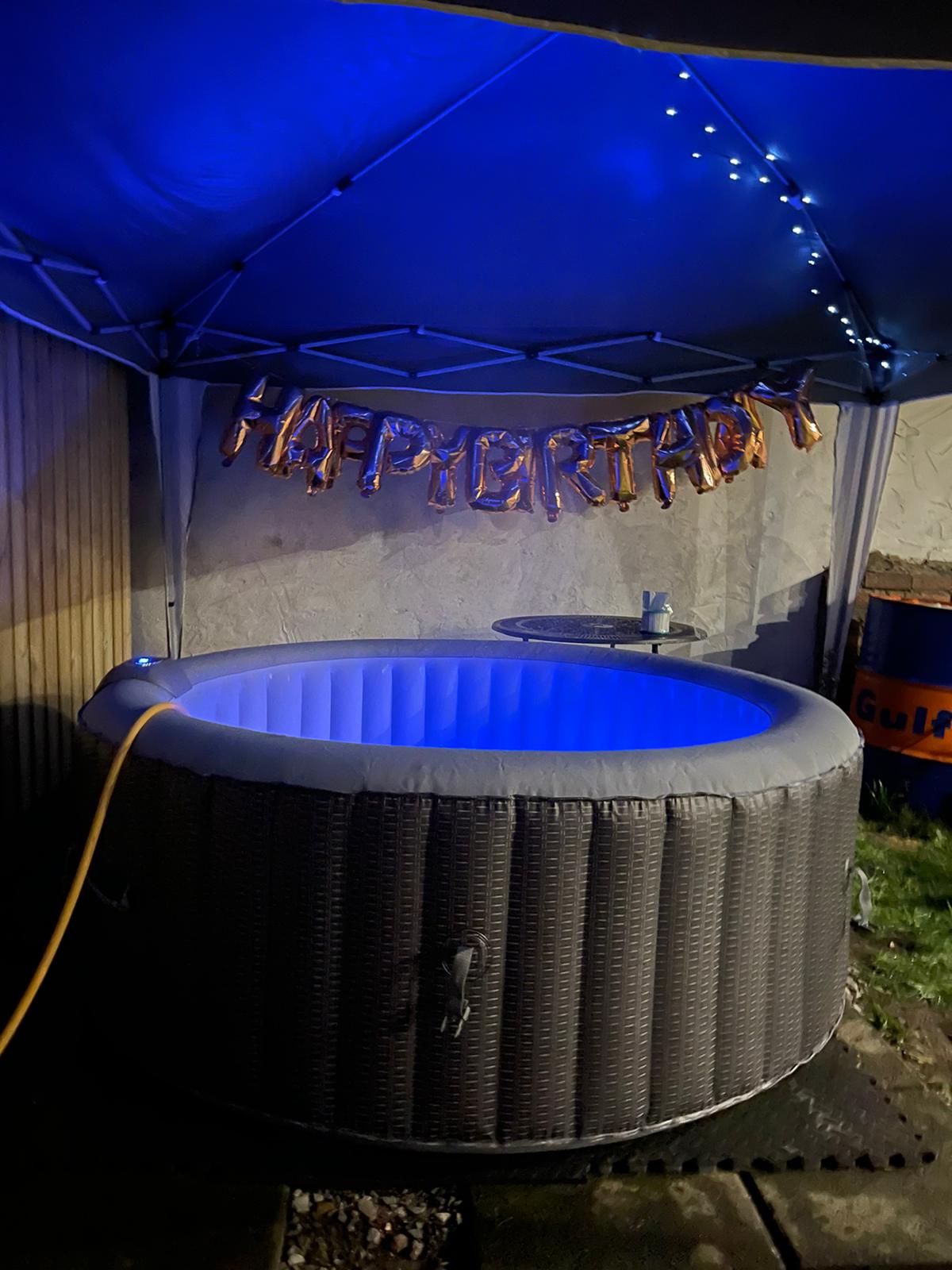 Luxury Hot Tub with Latest Air Massage Touch Technology