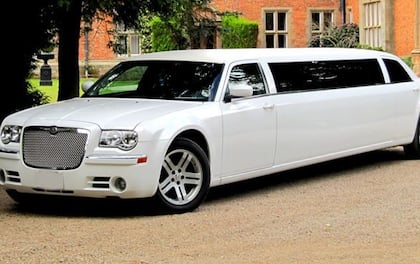 Stunning Chrysler Baby Bentley Wedding Stretch Limousine