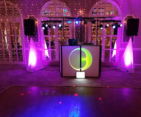 DJ Disco with A Great Lighting System