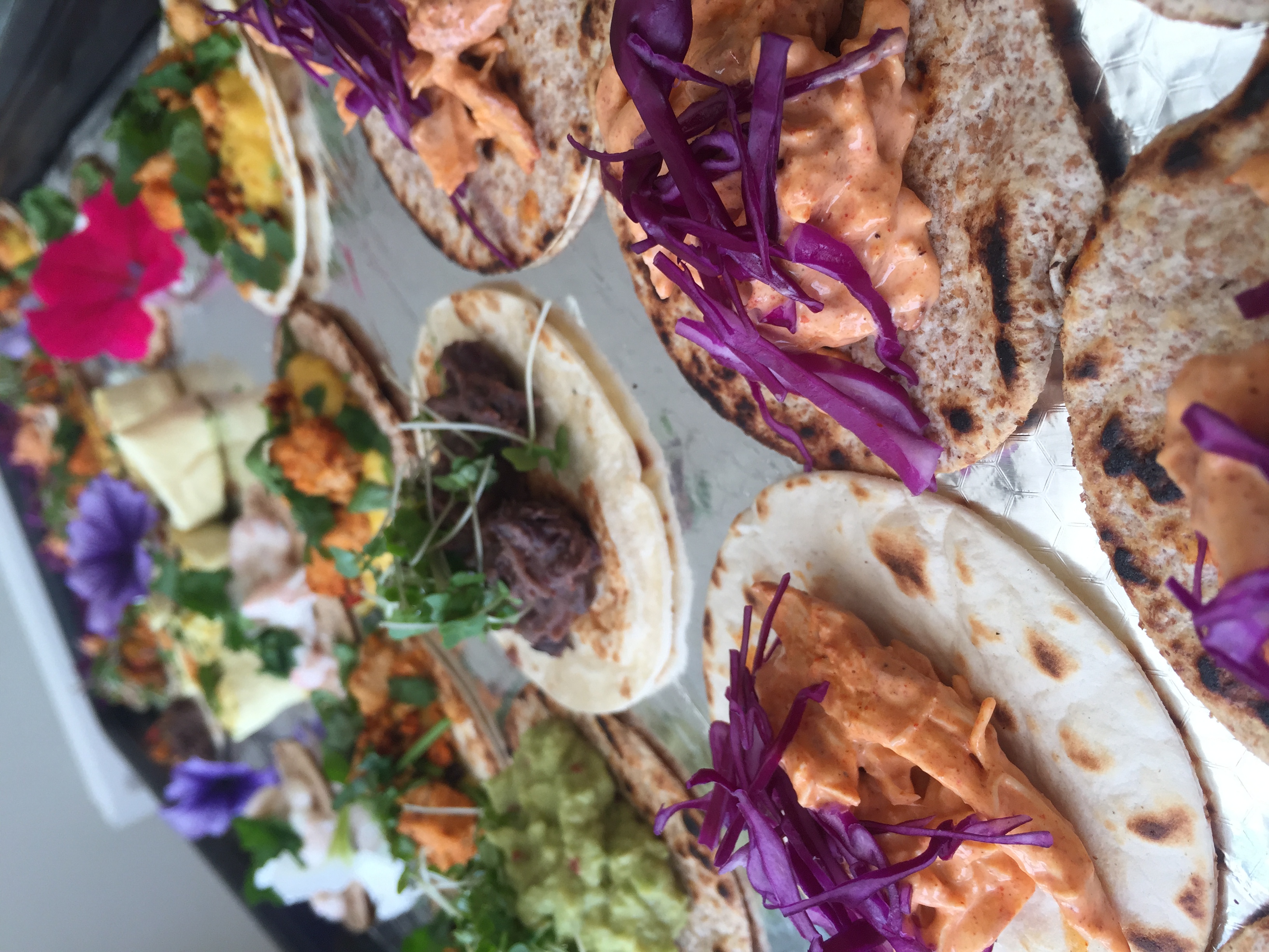 Vibrant & Delicious Mexican Taco/Tostada Buffet