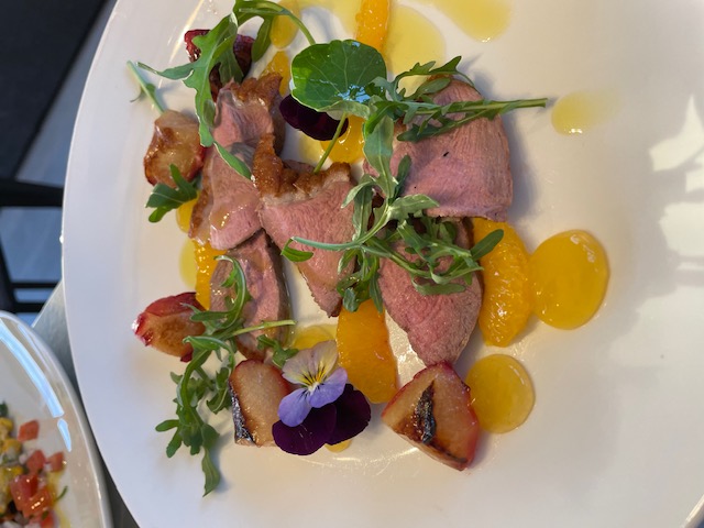 French & British Fusion Meal with Sirloin Steak