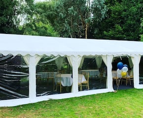 Fully Carpeted 12m X 6m Marquee Hire