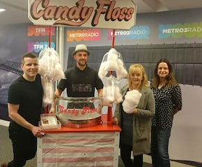 Unlimited Freshly Spun Candyfloss In Pink
