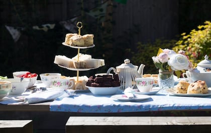 Afternoon Tea with Beautiful Vintage China & Accessories