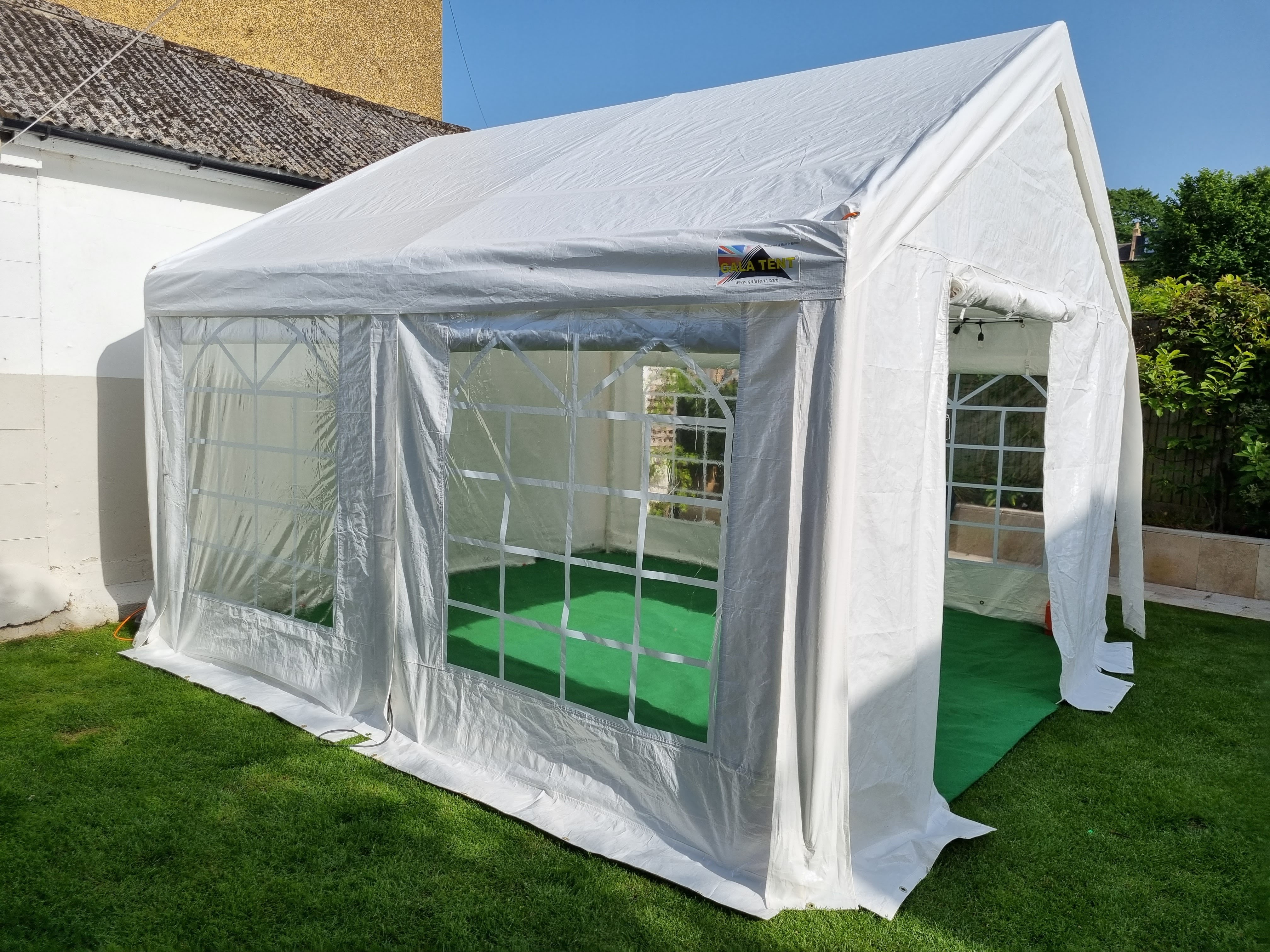 Luxury White Tent Marquee Hire 4m x 4m