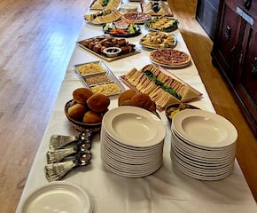Beautiful English Cold Buffet With Dessert Options