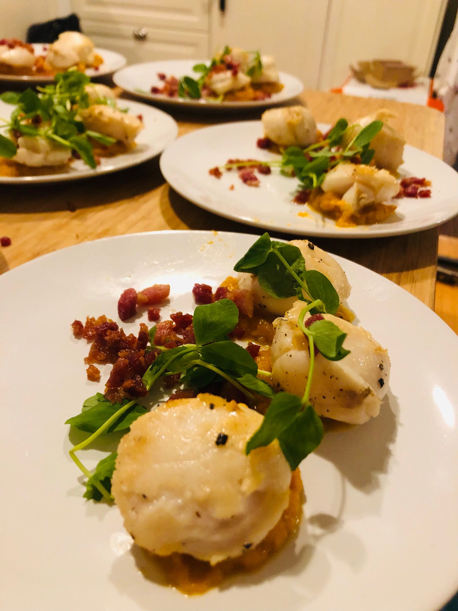 British Menu with Beef Wellington Made with Aberdeen Angus Fillet