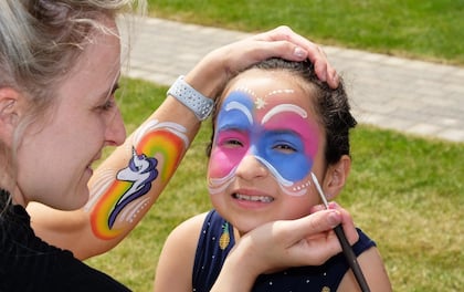 Face paint party ideas  Photos of Irene's Face Painting designs