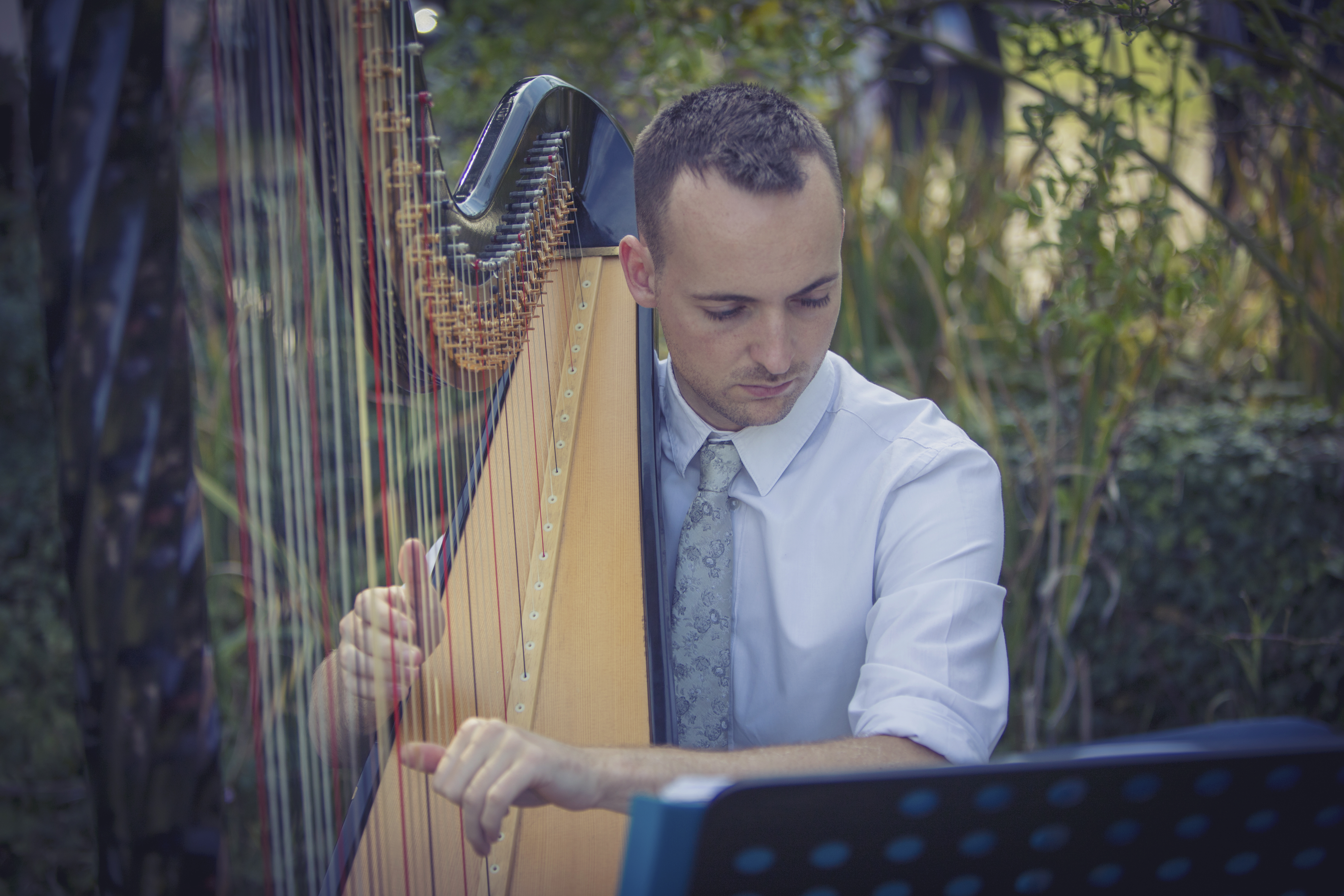 International Award-Winning Harpist Tomos Xerri