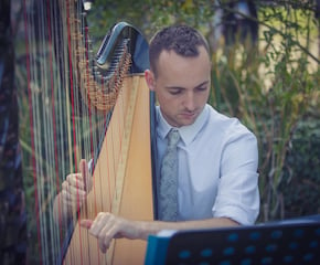 International Award-Winning Harpist Tomos Xerri