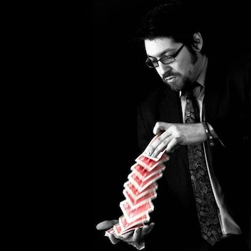 Simon Jacobs - Magician, part of Joker in the Pack Productions