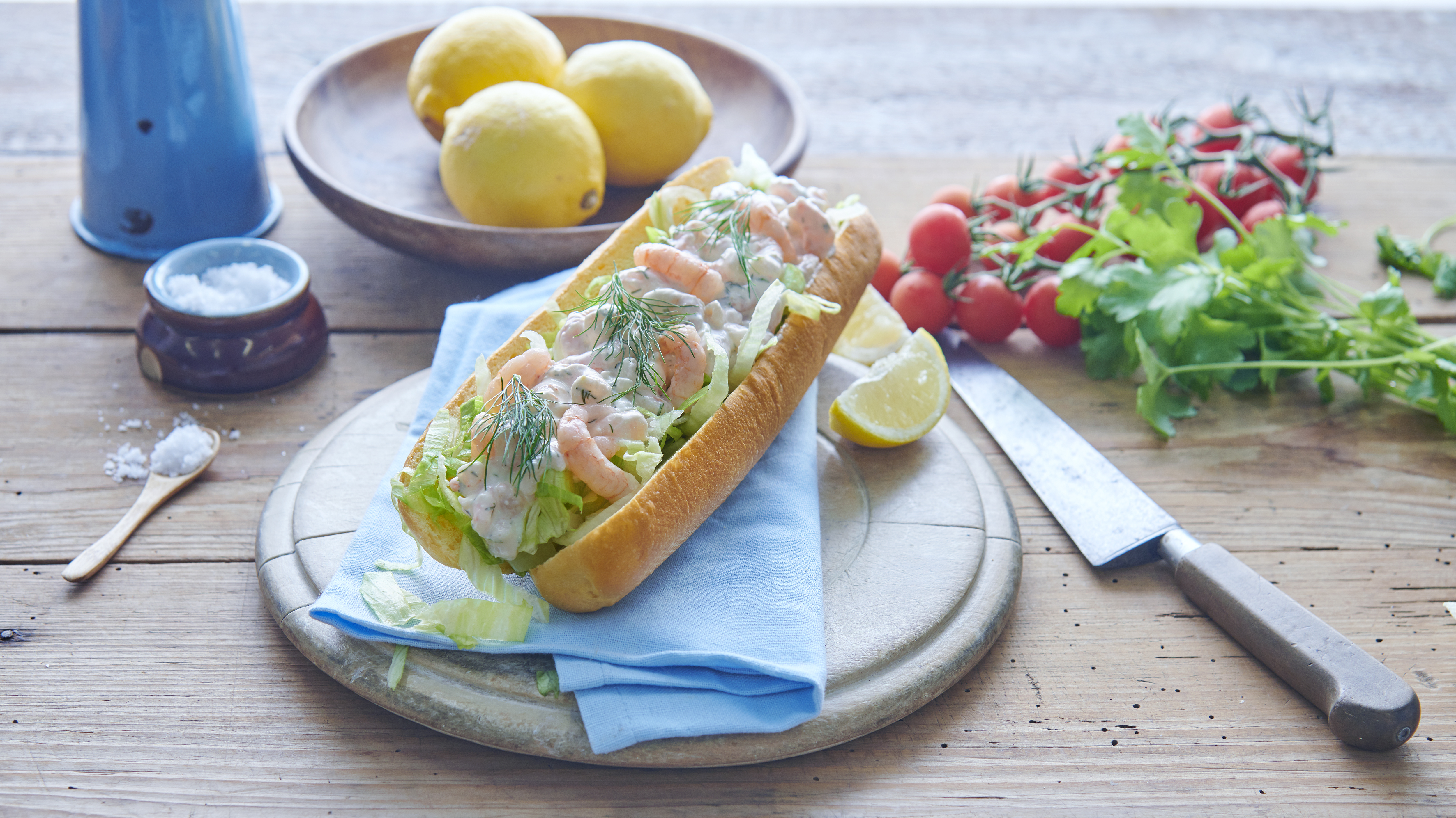 Scandinavian Brioche Sub Rolls with Fries, Dessert & Drink