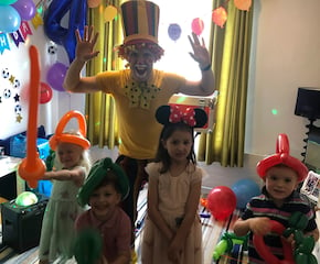 Clown Children's Party With Lots Of Games, Competitions & Silliness