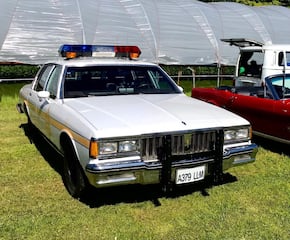 Unique Police Car To Arrive In Style