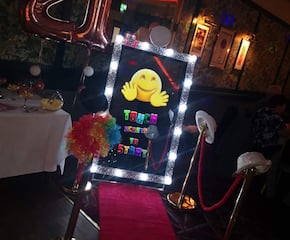 Hollywood Magic Mirror with Props & Unlimited Prints