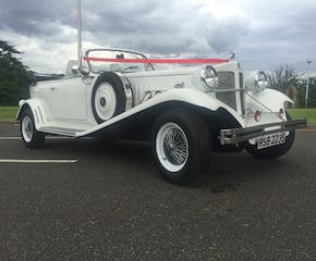 Beautiful 1930s Style White Beauford II