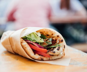 Authentic Greek Pittas Fully Loaded with Delicous Fillings