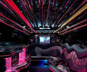 Black Hummer-Style 14 Passenger Party Limo To Arrive In Style