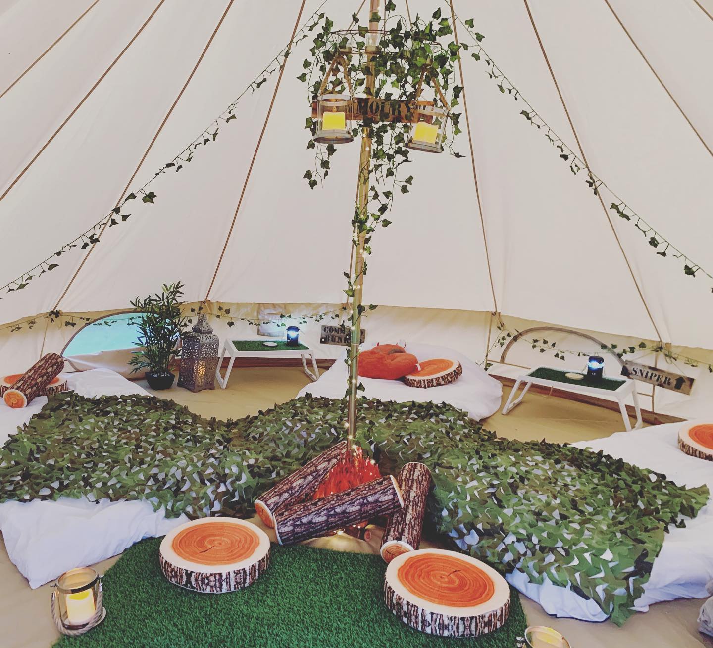 Beautiful & Stylish Bell Tent