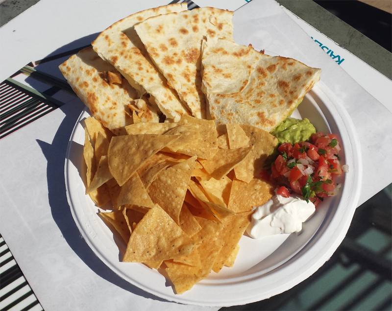 Mexican Street Food Burrito Bar with Chips or Nachos