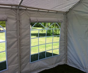 Elegant & Sturdy White 4m x 6m Party Tent Marquee