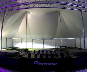 Big Top Tent Hire with 600 Capacity Standing