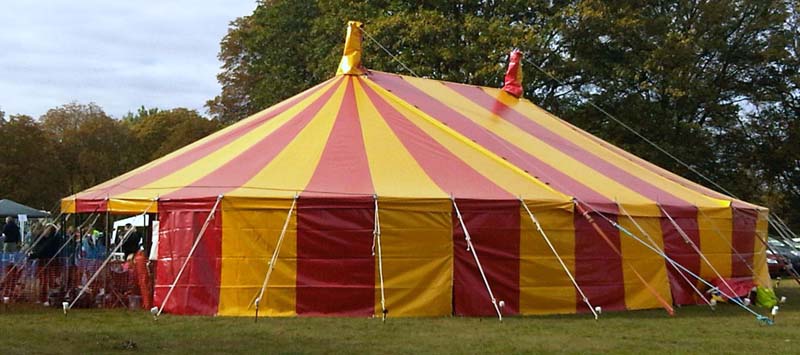 Red & Yellow Marquee for 150-200 Guests